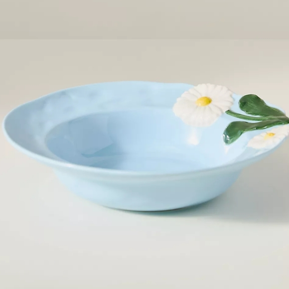 New Anthropologie Foster Icon Stoneware Pasta Bowl SET - Picture 1 of 10